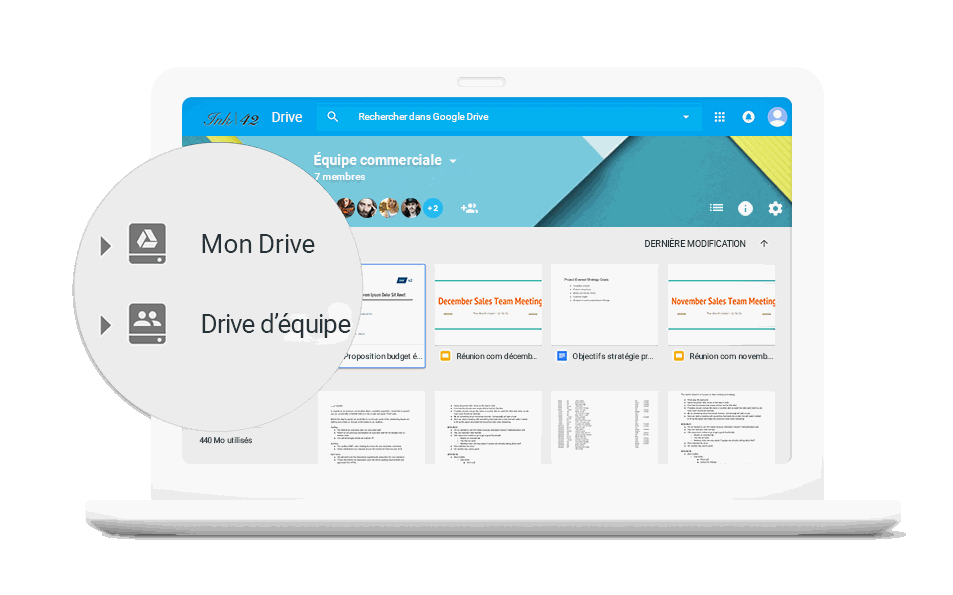 GSuite GSuite sur pc